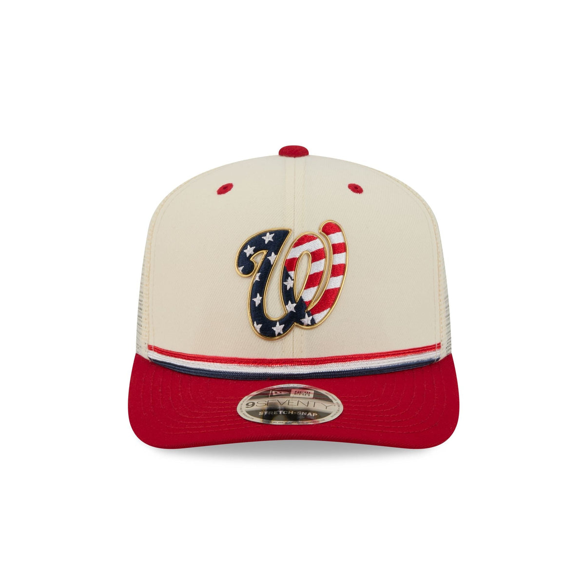 Washington Nationals Independence Day 2026 9SEVENTY Trucker Hat