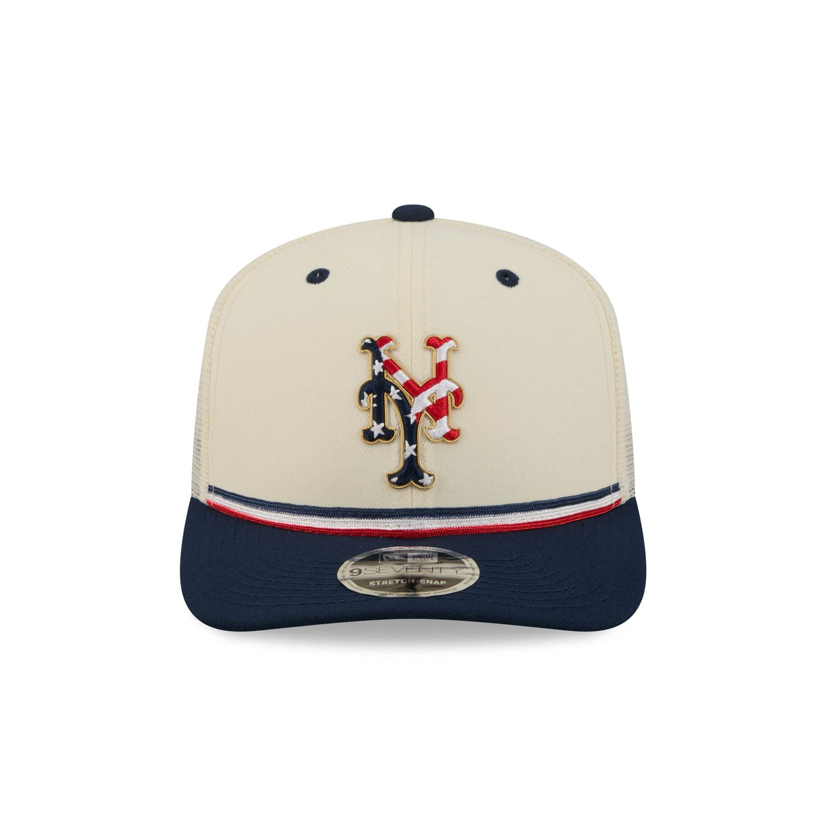 New York Mets Independence Day 2026 9SEVENTY Trucker Hat