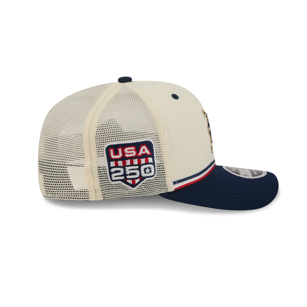 Detroit Tigers Independence Day 2026 9SEVENTY Trucker Hat