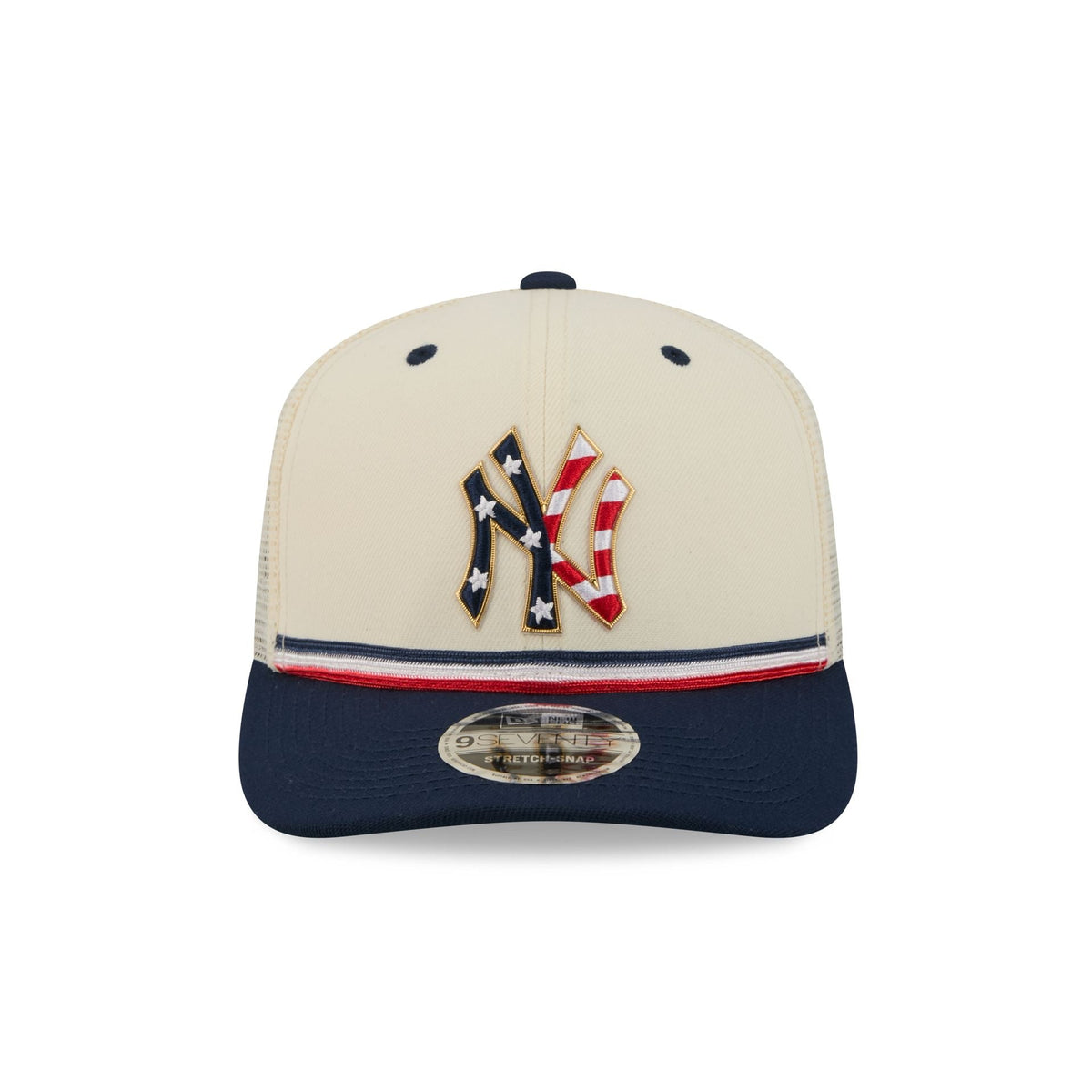 New York Yankees Independence Day 2026 9SEVENTY Trucker Hat