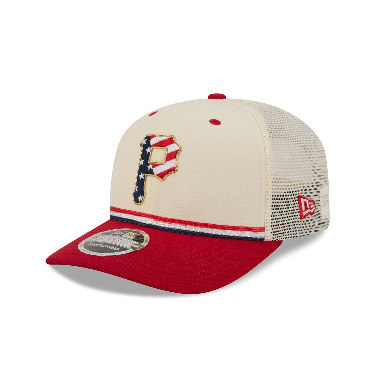 Pittsburgh Pirates Independence Day 2026 9SEVENTY Trucker Hat