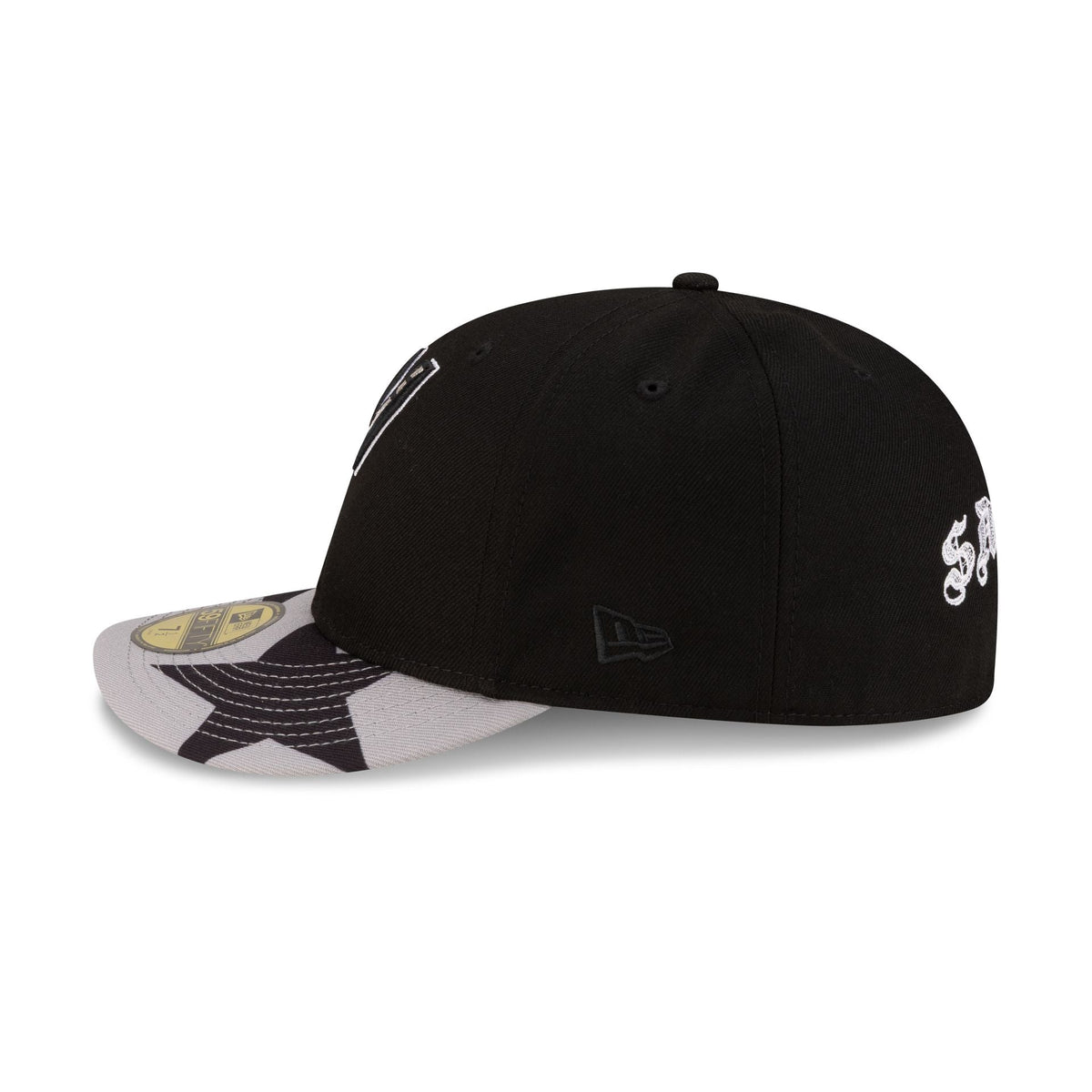 Savior Worldwide x San Antonio Spurs Black 59FIFTY Fitted Hat