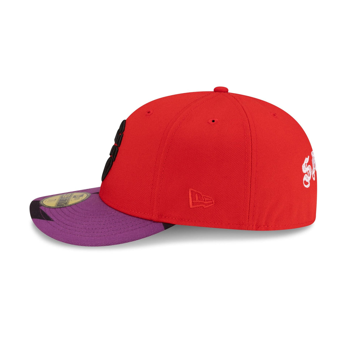 Savior Worldwide x Toronto Raptors Red 59FIFTY Fitted Hat
