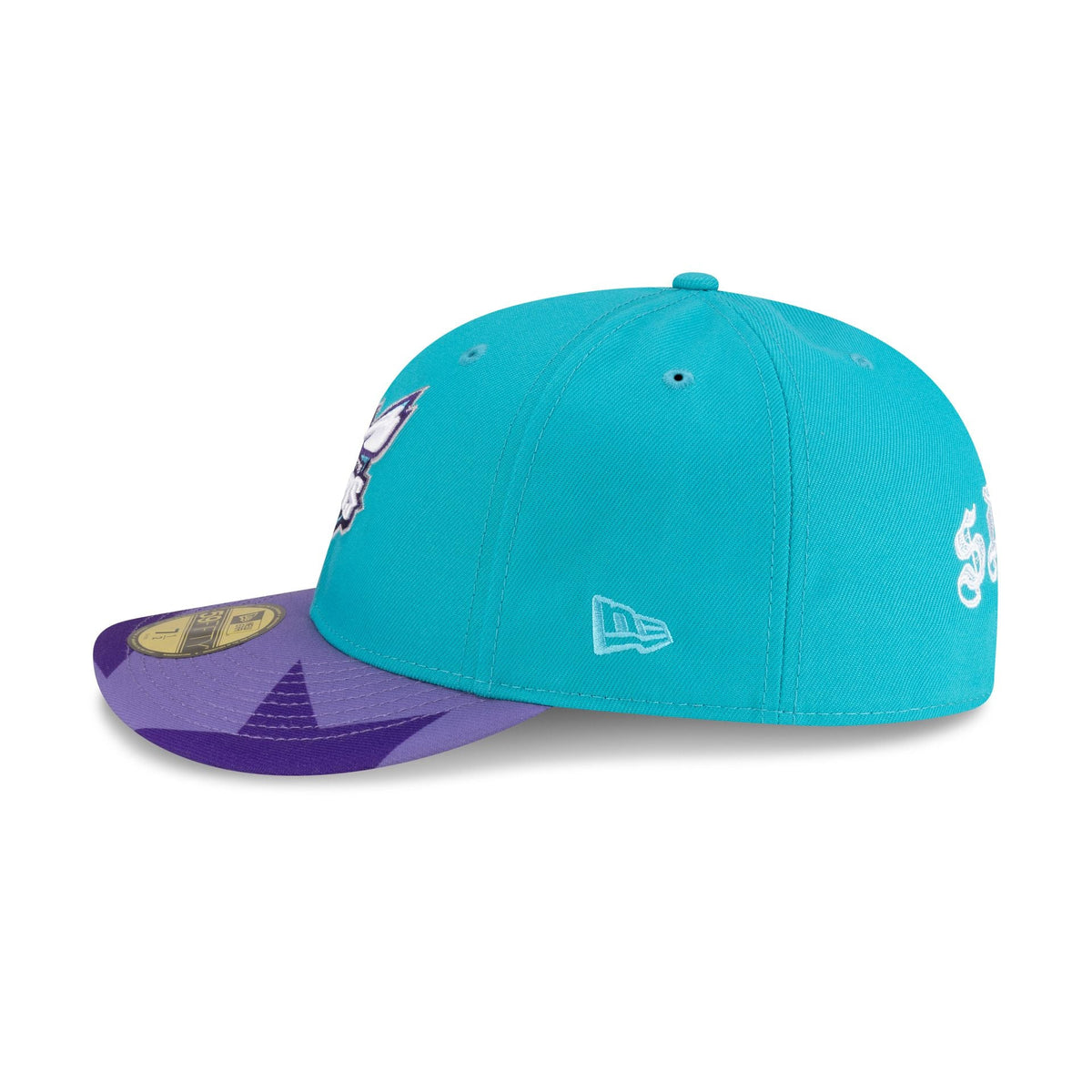 Savior Worldwide x Charlotte Hornets Teal 59FIFTY Fitted Hat