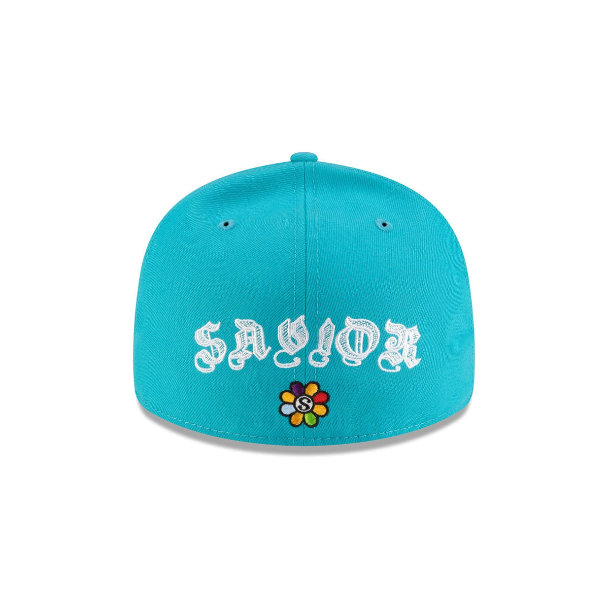 Savior Worldwide x Charlotte Hornets Teal 59FIFTY Fitted Hat