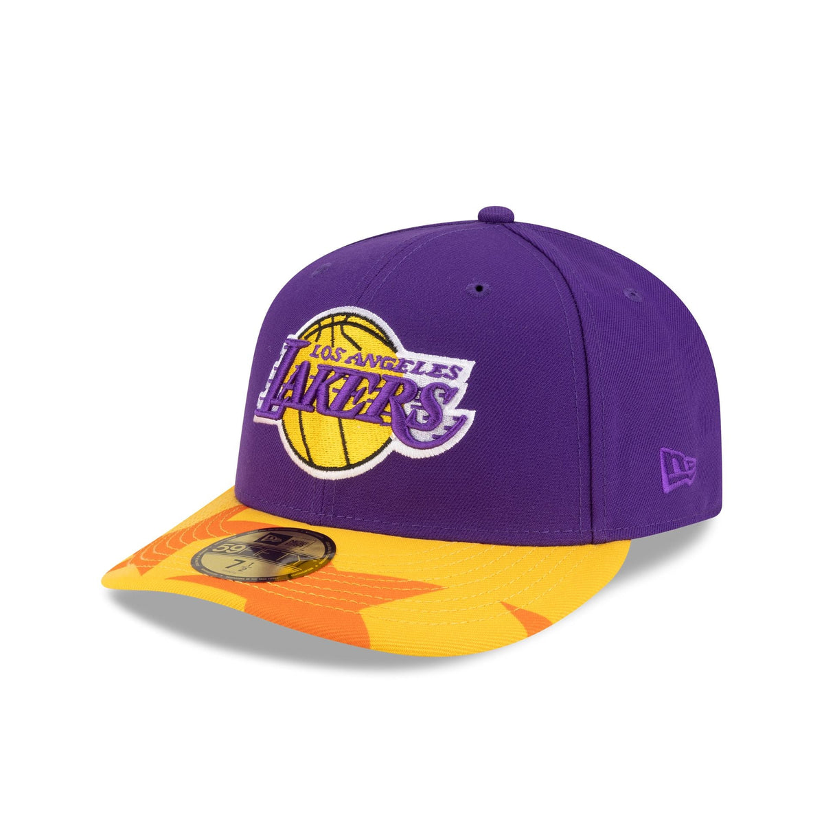 Savior Worldwide x Los Angeles Lakers Purple 59FIFTY Fitted Hat