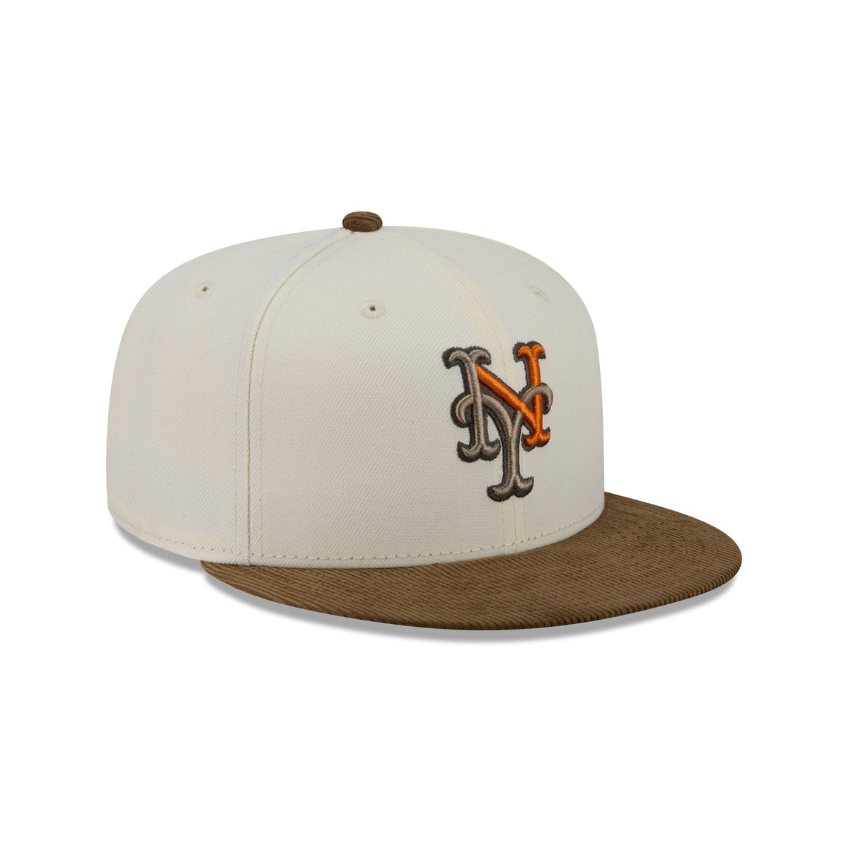 Just Caps Corduroy Chrome New York Mets 59FIFTY Fitted Hat
