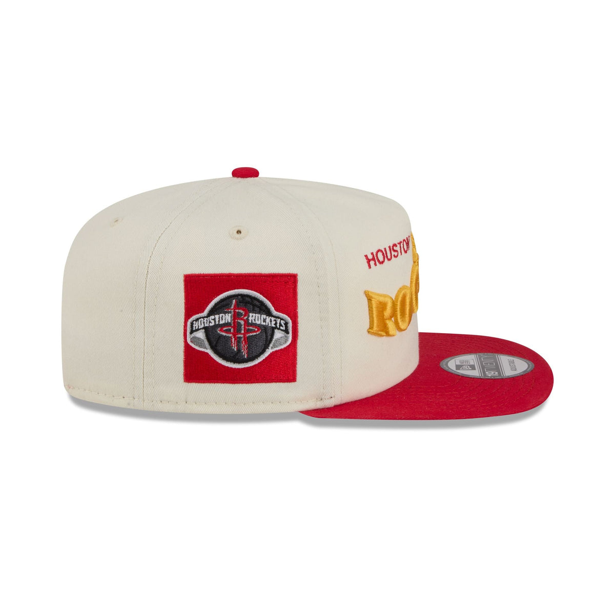 Houston Rockets Conference Script Chrome White 19TWENTY Adjustable Hat