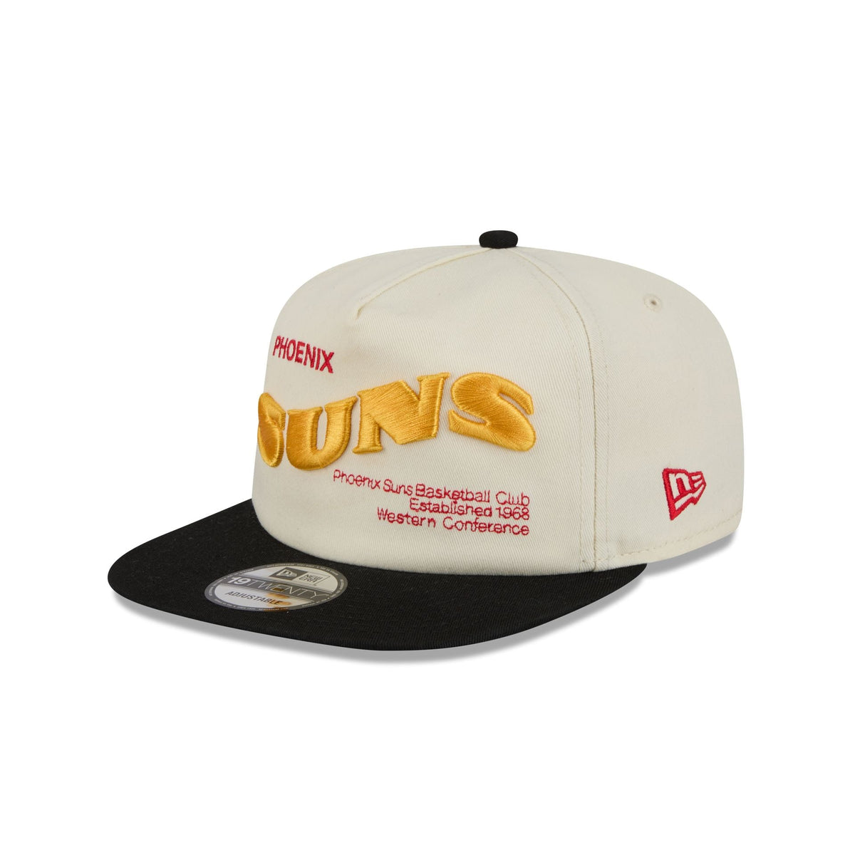 Phoenix Suns Conference Script Chrome White 19TWENTY Adjustable Hat