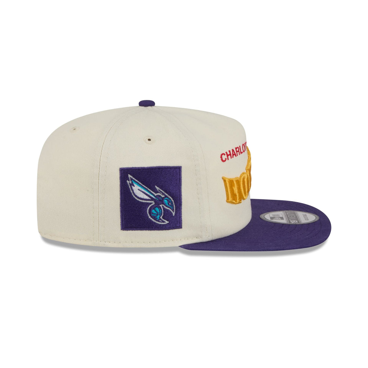 Charlotte Hornets Conference Script Chrome White 19TWENTY Adjustable Hat