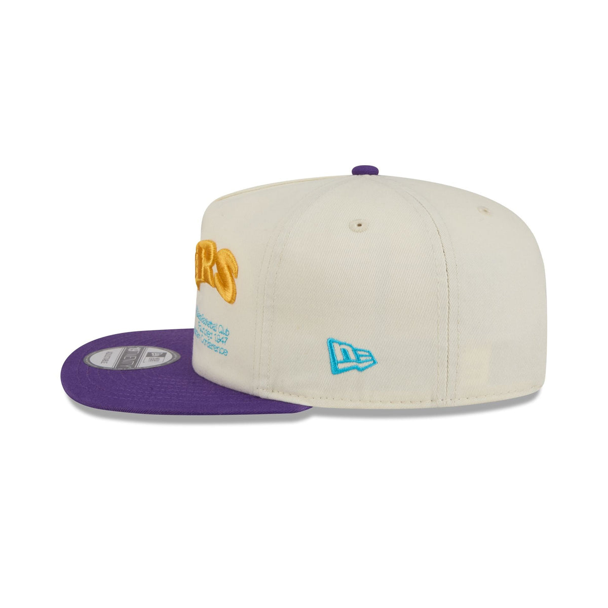 Los Angeles Lakers Conference Script Chrome White 19TWENTY Adjustable Hat