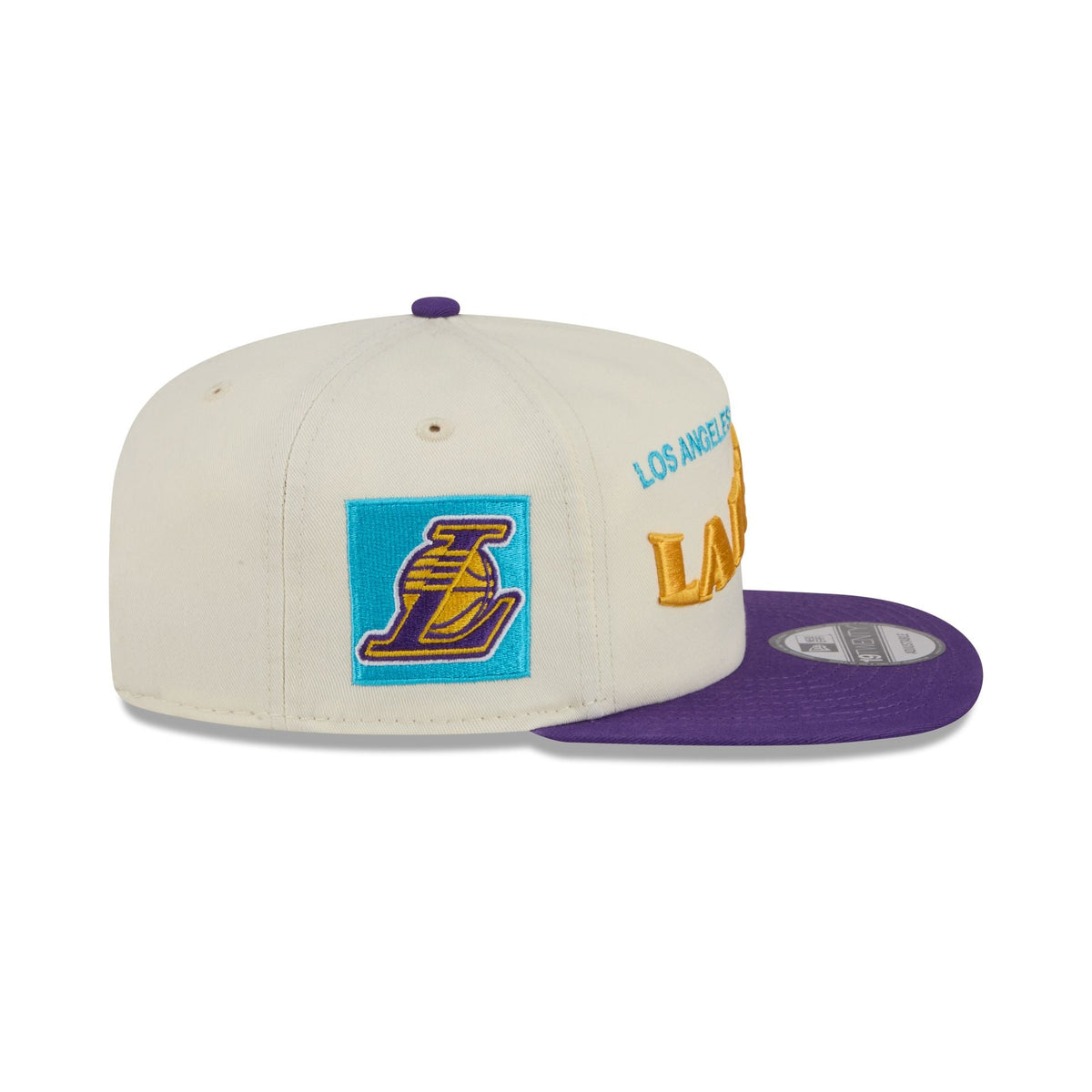 Los Angeles Lakers Conference Script Chrome White 19TWENTY Adjustable Hat