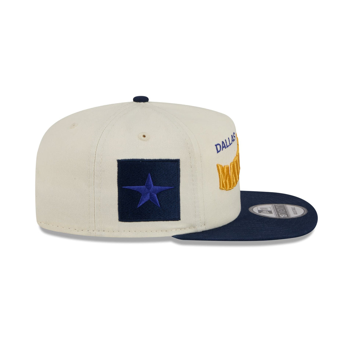 Dallas Mavericks Conference Script Chrome White 19TWENTY Adjustable Hat
