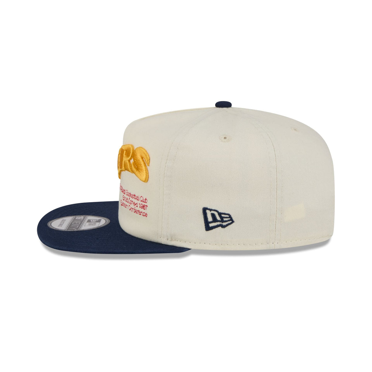 Indiana Pacers Conference Script Chrome White 19TWENTY Adjustable Hat