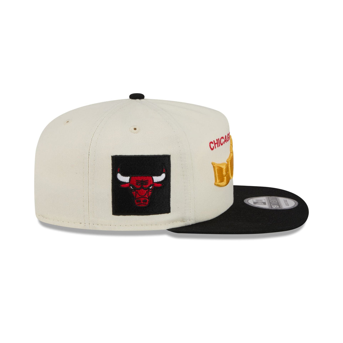 Chicago Bulls Conference Script Chrome White 19TWENTY Adjustable Hat