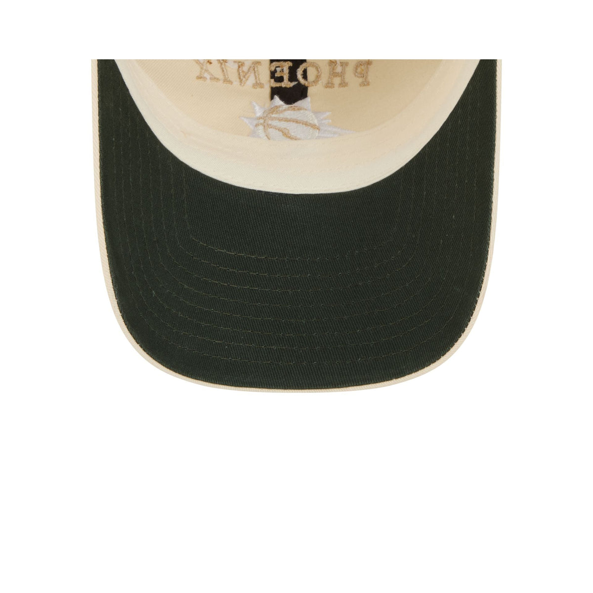 Phoenix Suns Team Logo Cream Casual Classic Adjustable Hat