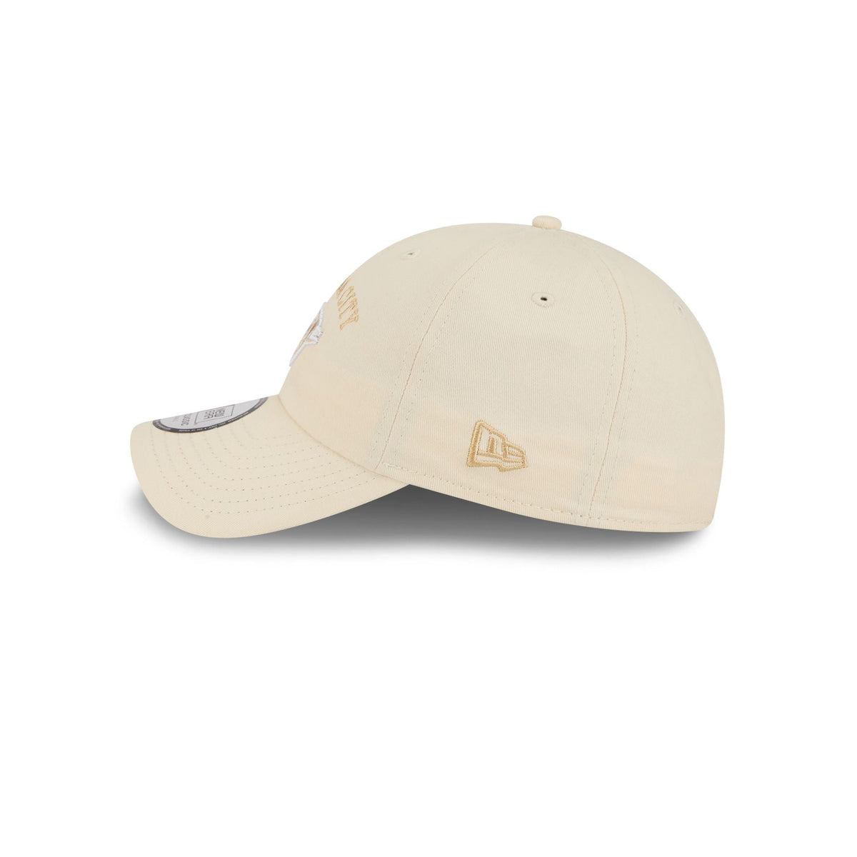 Oklahoma City Thunder Team Logo Cream Casual Classic Adjustable Hat