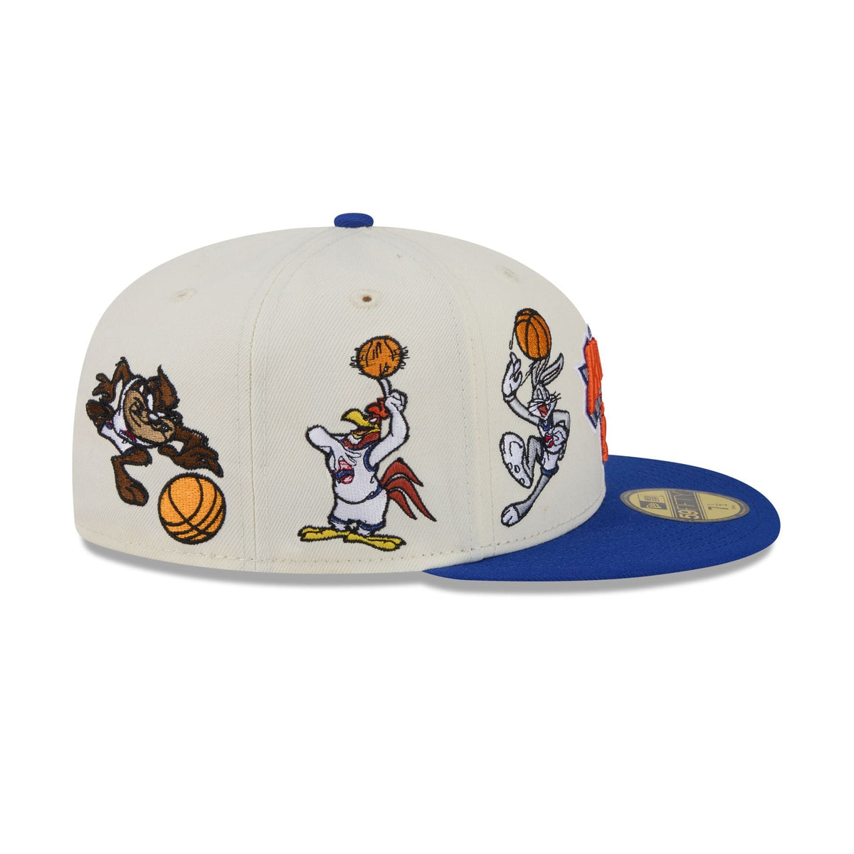 Space Jam x New York Knicks Tune Squad Chrome White 59FIFTY Fitted Hat