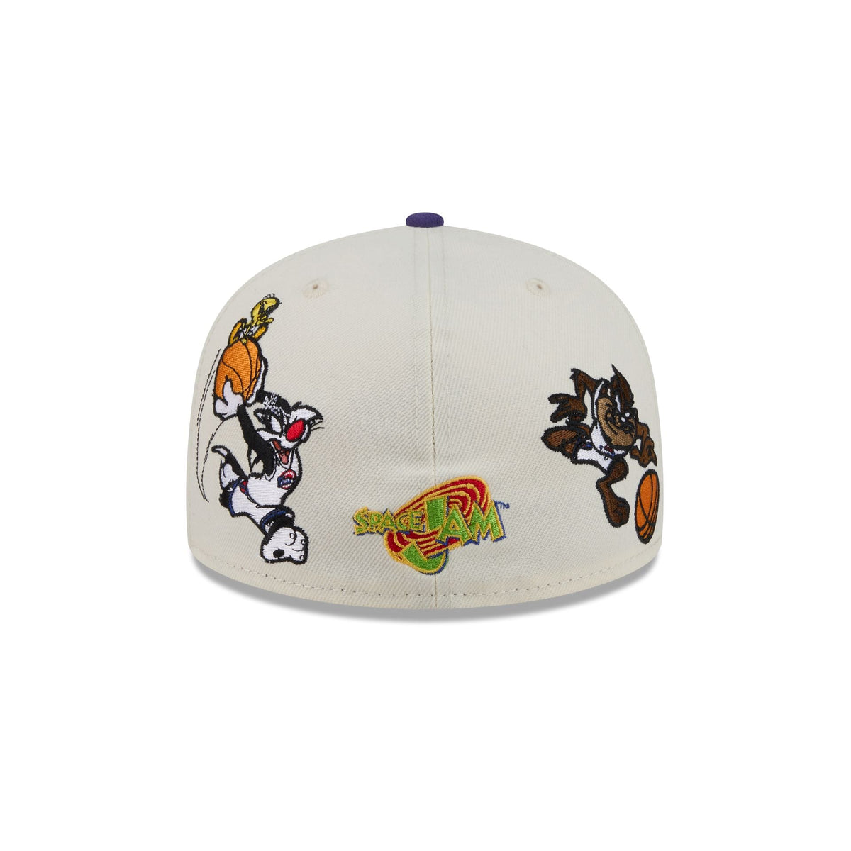 Space Jam x Phoenix Suns Tune Squad Chrome White 59FIFTY Fitted Hat