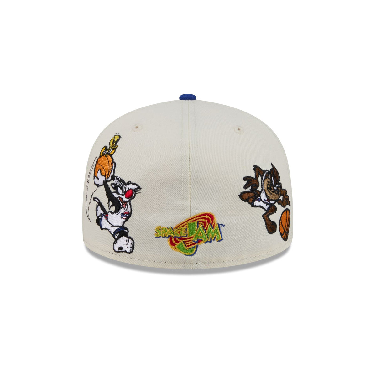 Space Jam x Philadelphia 76ers Tune Squad Chrome White 59FIFTY Fitted Hat