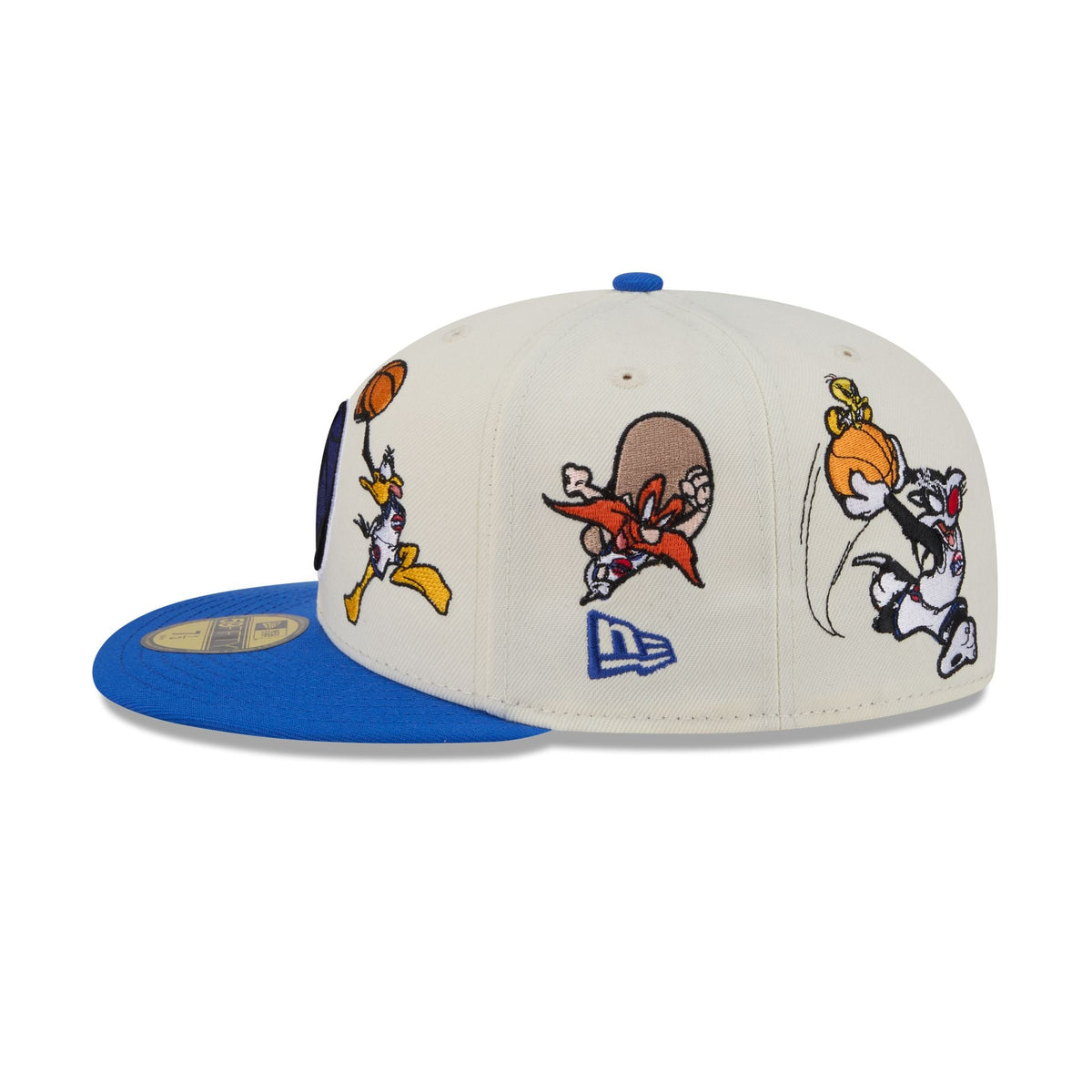 Space Jam x Dallas Mavericks Tune Squad Chrome White 59FIFTY Fitted Hat