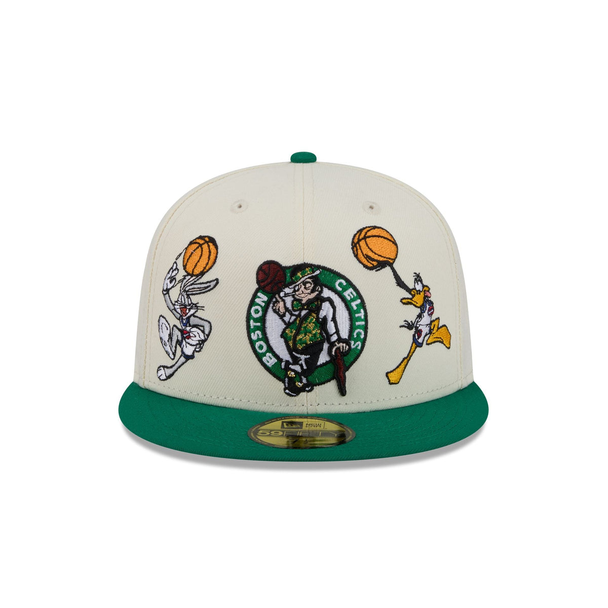 Space Jam x Boston Celtics Tune Squad Chrome White 59FIFTY Fitted Hat