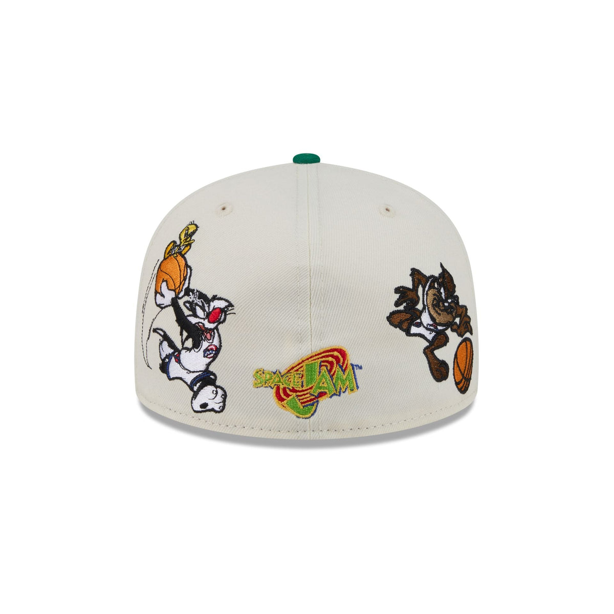 Space Jam x Boston Celtics Tune Squad Chrome White 59FIFTY Fitted Hat