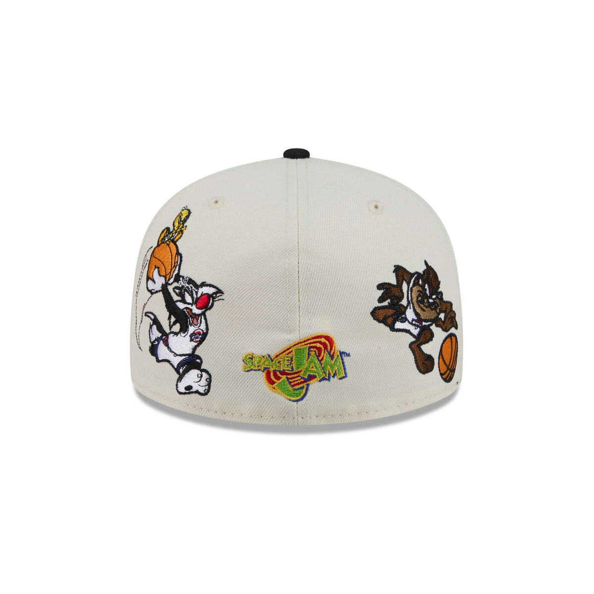Space Jam x Brooklyn Nets Tune Squad Chrome White 59FIFTY Fitted Hat