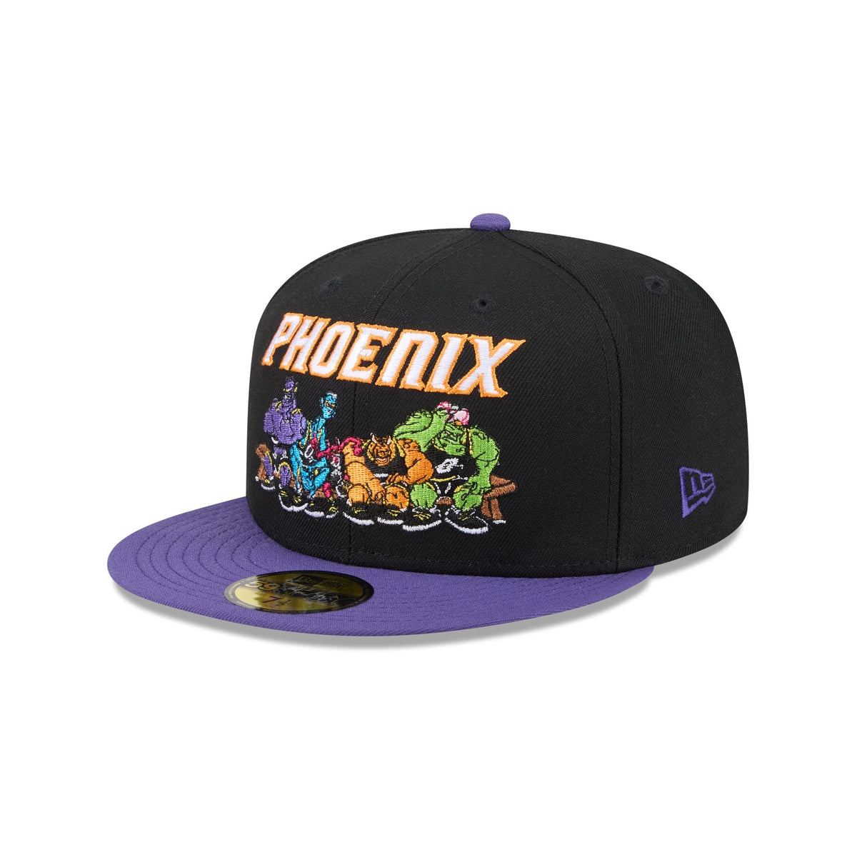 Space Jam x Phoenix Suns Monstars Black 59FIFTY Fitted Hat