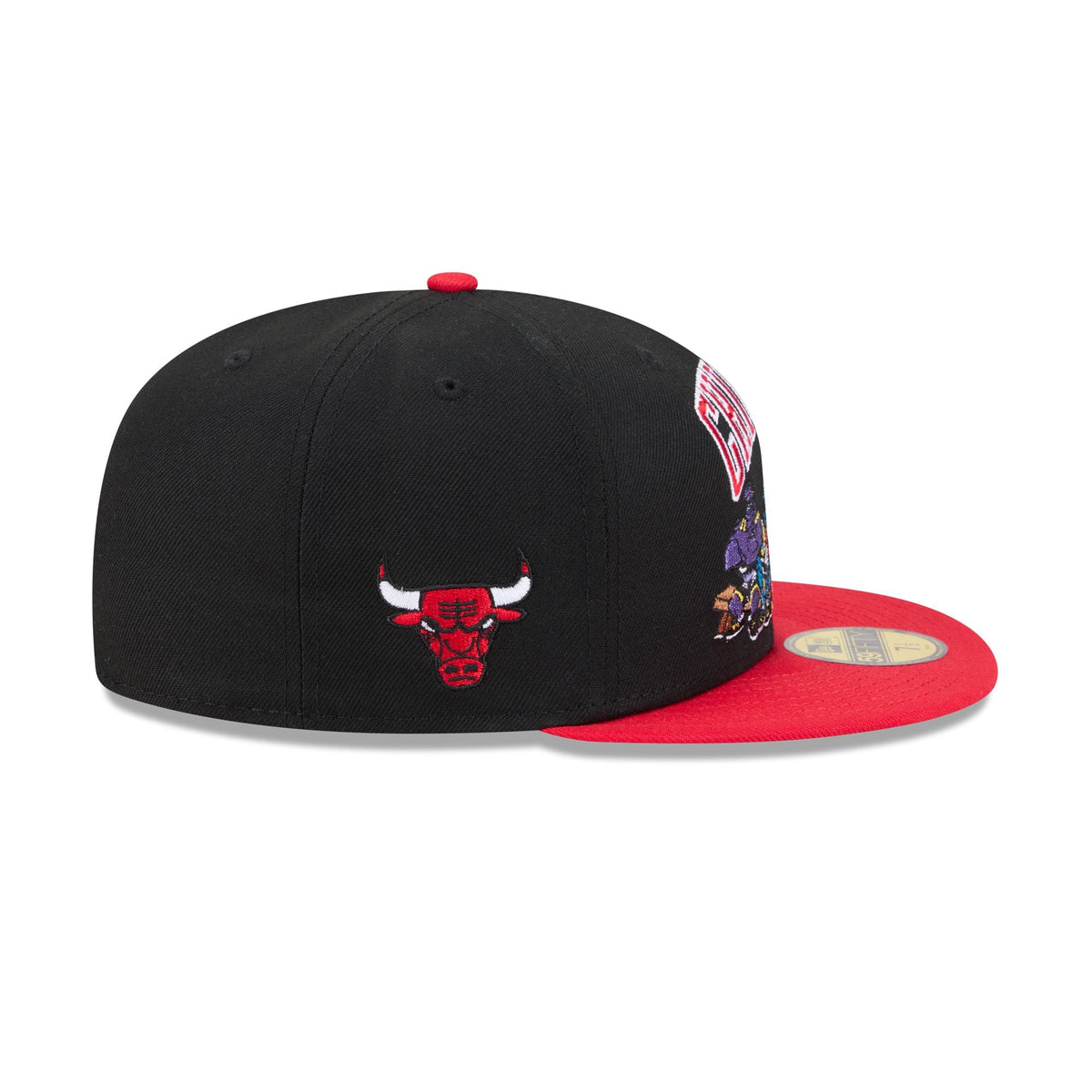 Space Jam x Chicago Bulls Monstars Black 59FIFTY Fitted Hat