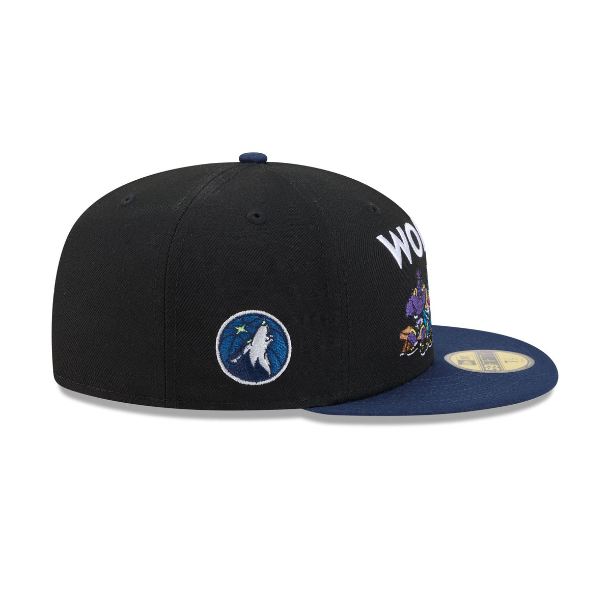 Space Jam x Minnesota Timberwolves Monstars Black 59FIFTY Fitted Hat