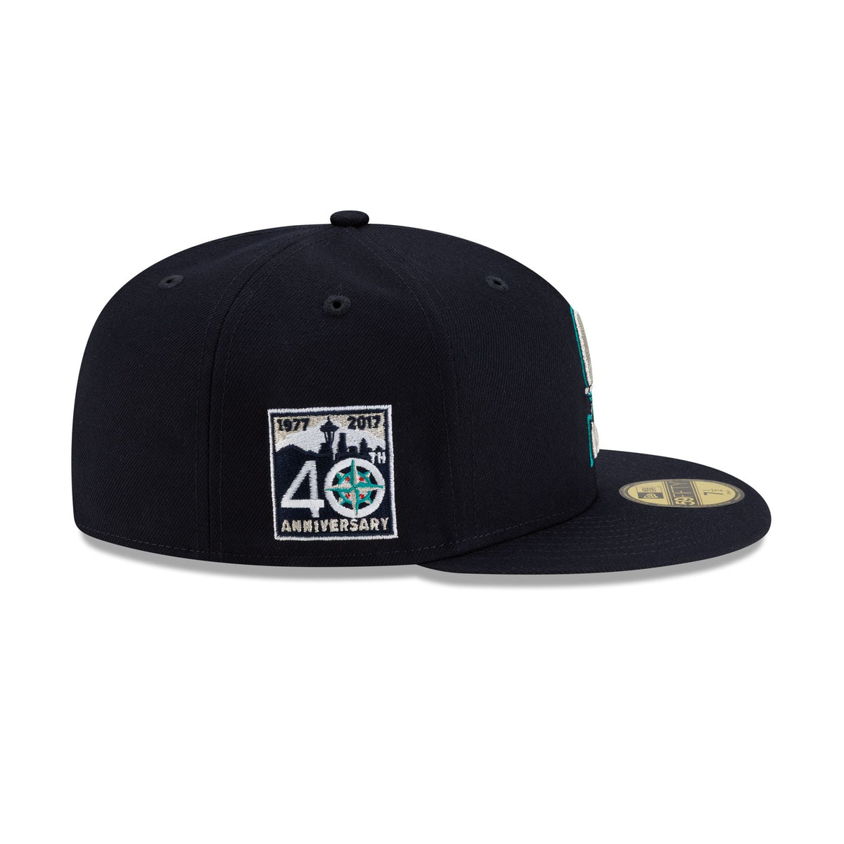 Seattle Mariners Anniversary Sidepatch 59FIFTY Fitted Hat