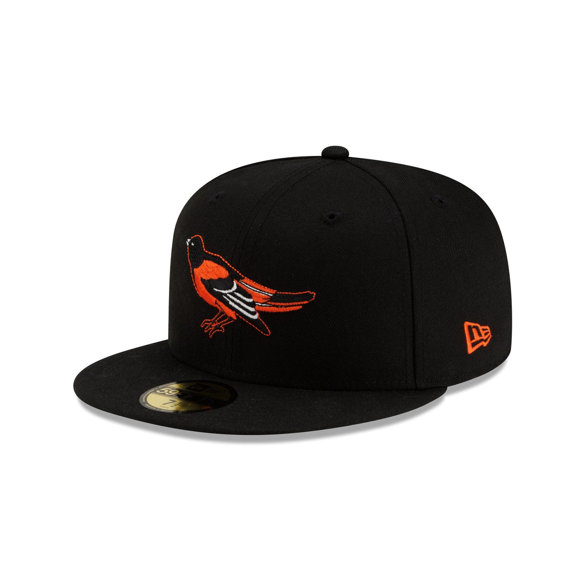 Baltimore Orioles Anniversary Sidepatch 59FIFTY Fitted Hat