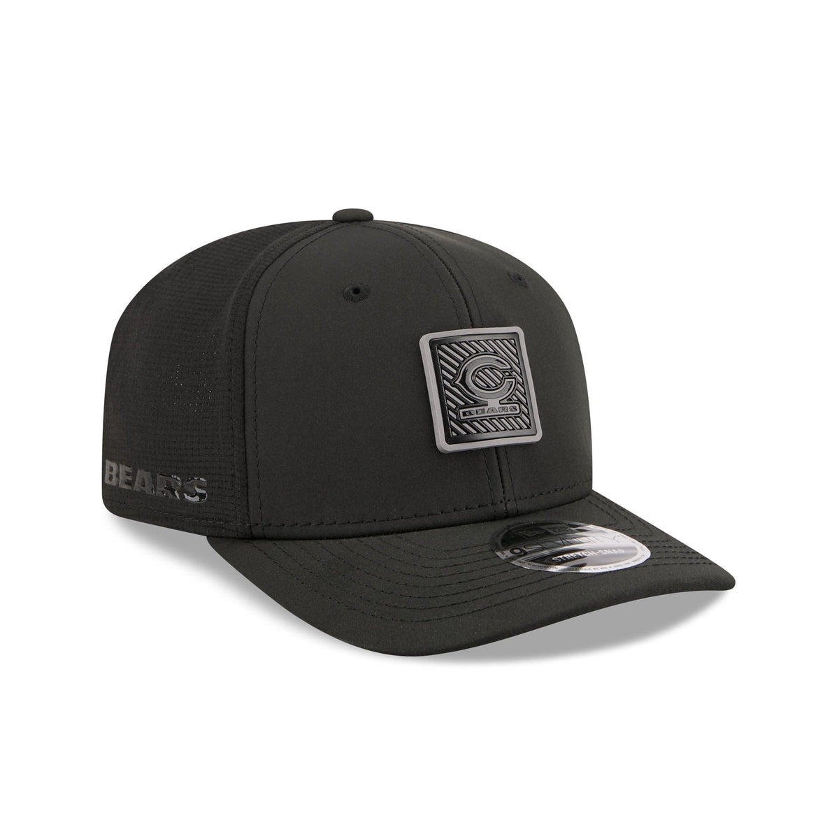 Chicago Bears 2026 Training Black 9SEVENTY Stretch-Snap Hat