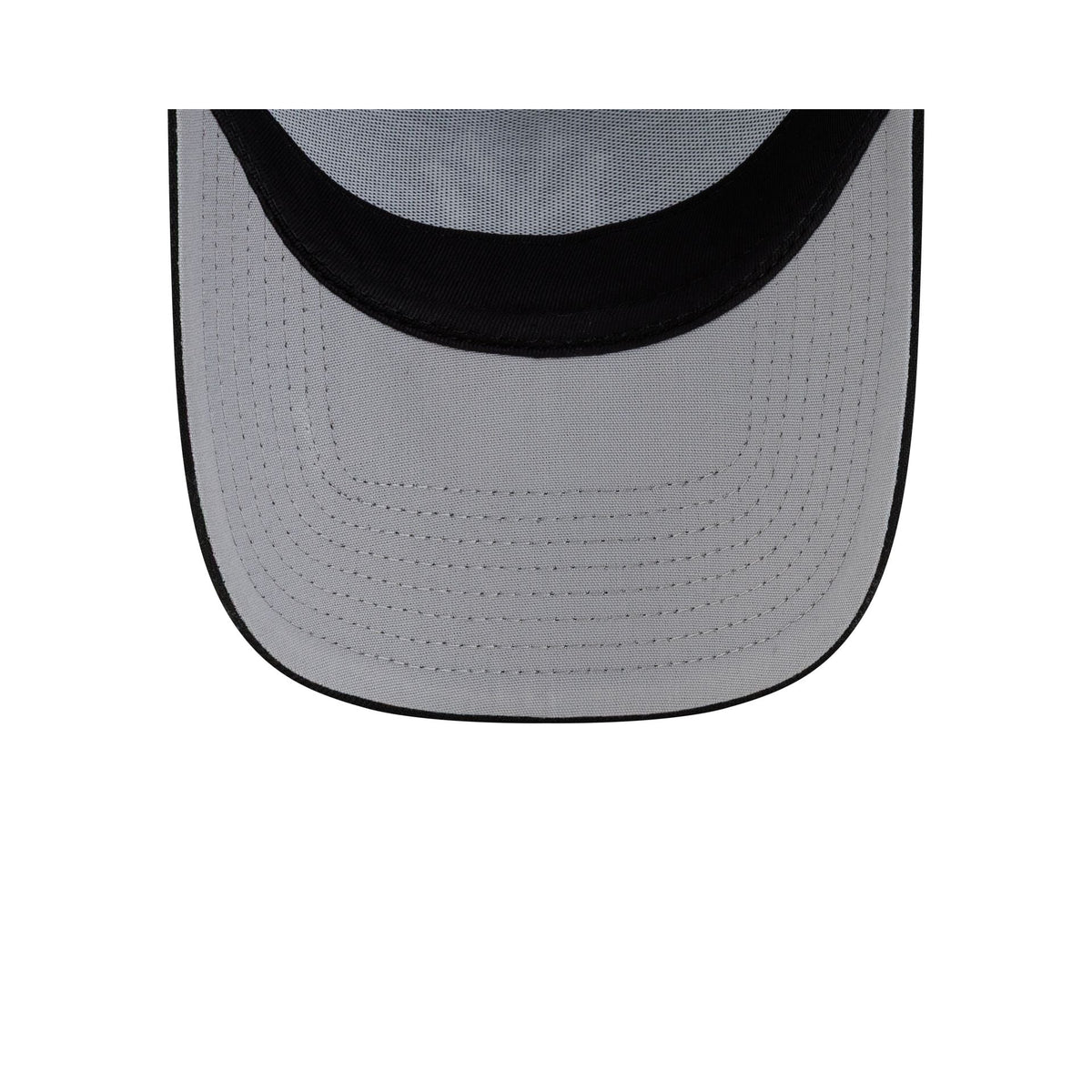 New York Yankees Side Script Black 9FORTY A-Frame Trucker Hat