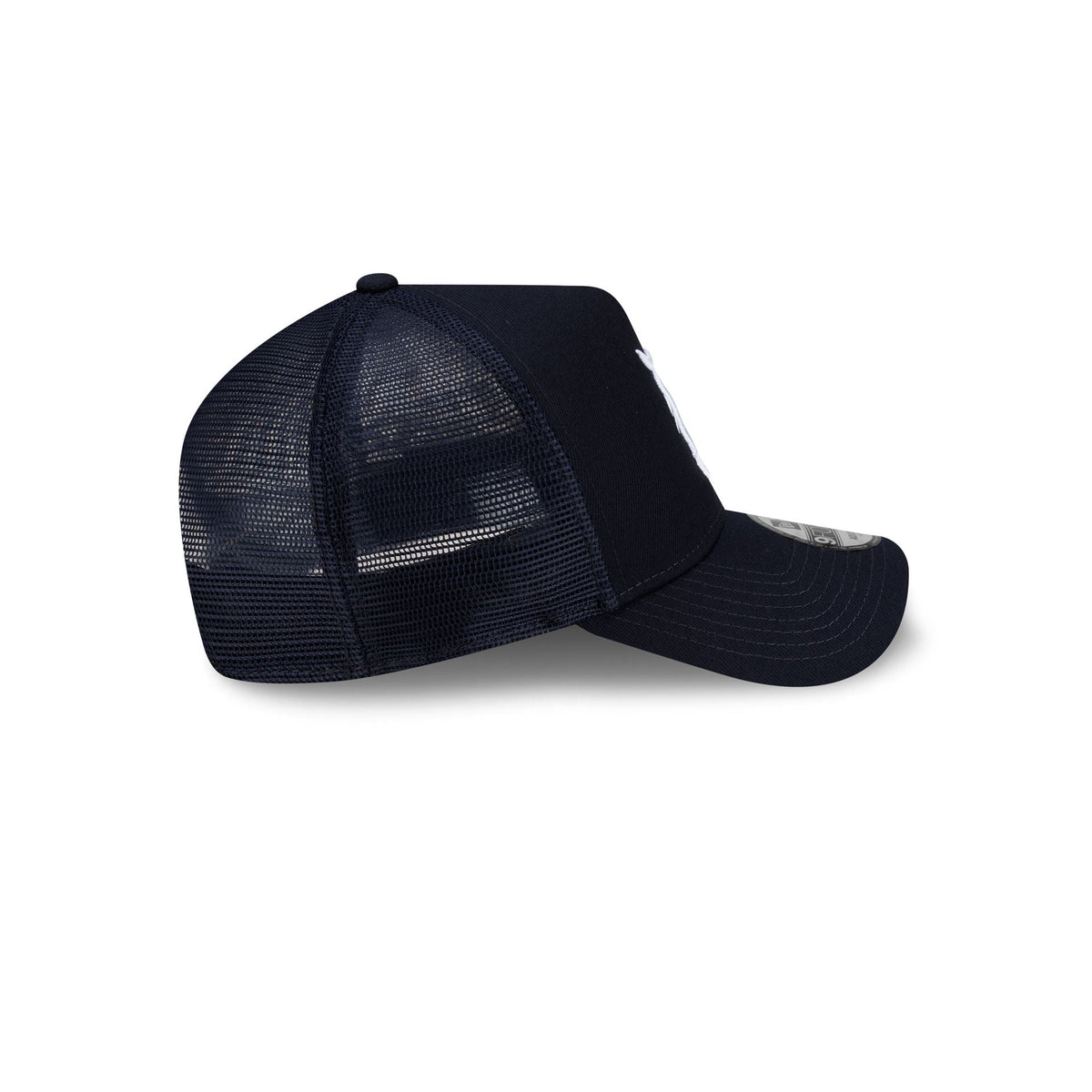 Detroit Tigers Side Script 9FORTY A-Frame Trucker Hat