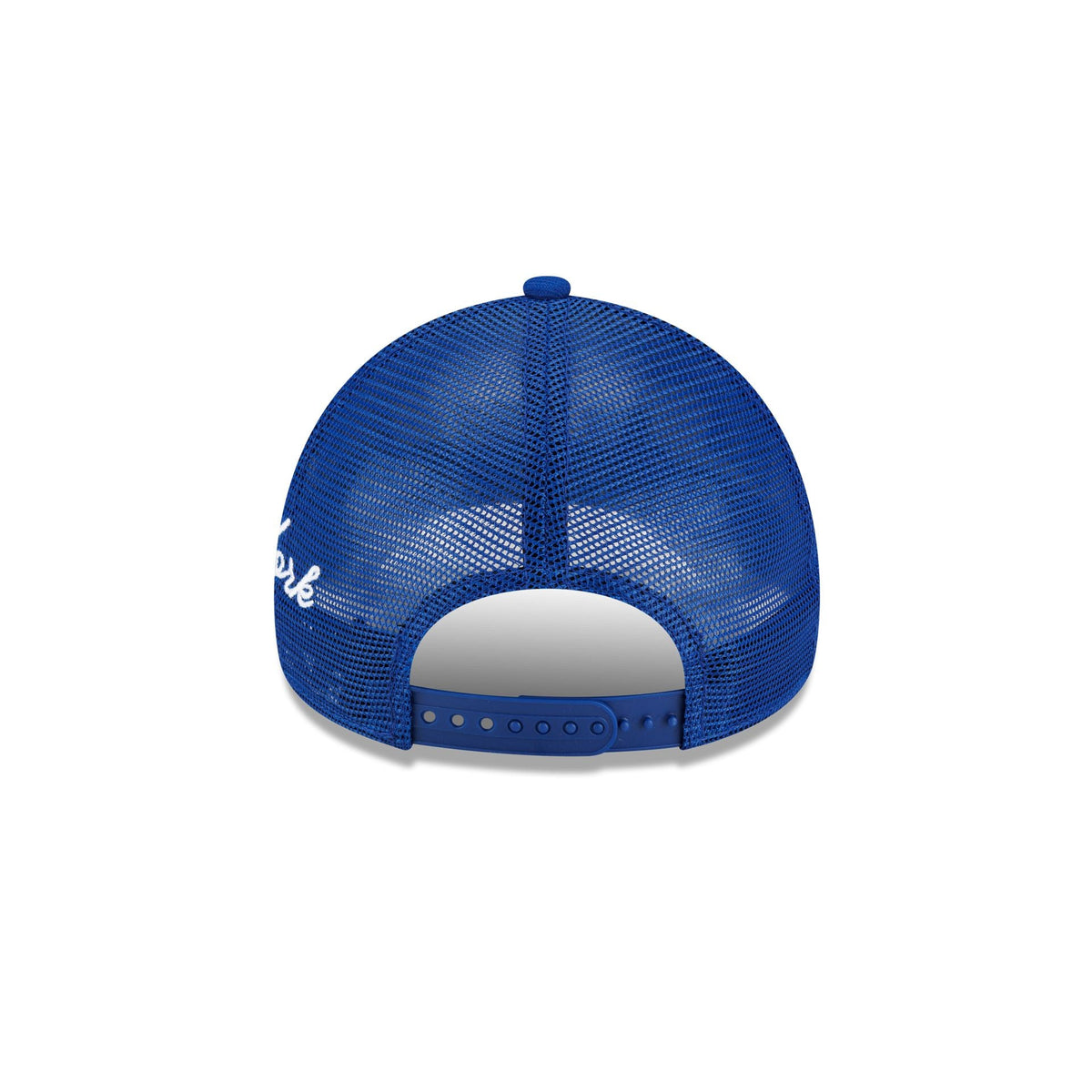 New York Mets Side Script 9FORTY A-Frame Trucker Hat