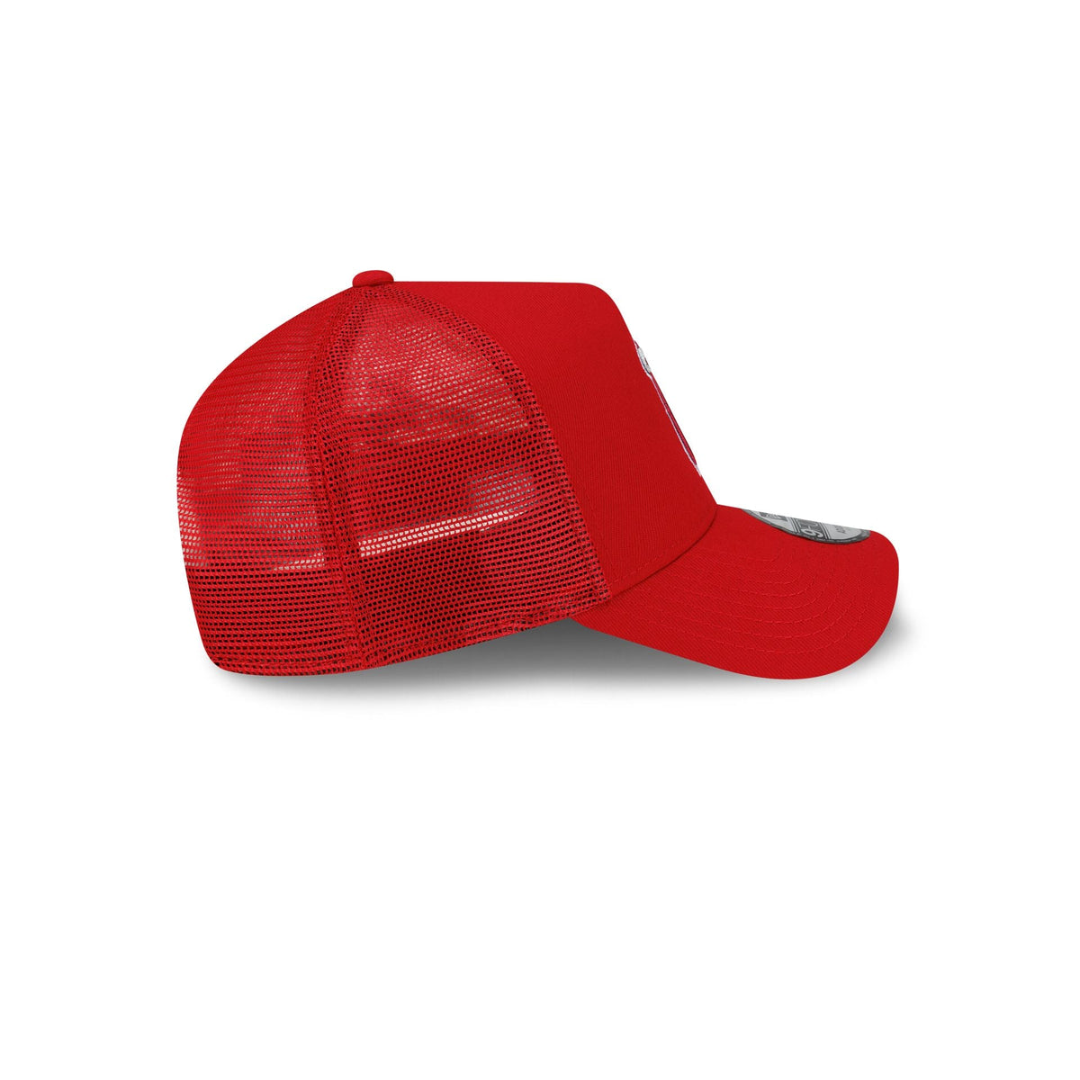 Los Angeles Angels Side Script 9FORTY A-Frame Trucker Hat