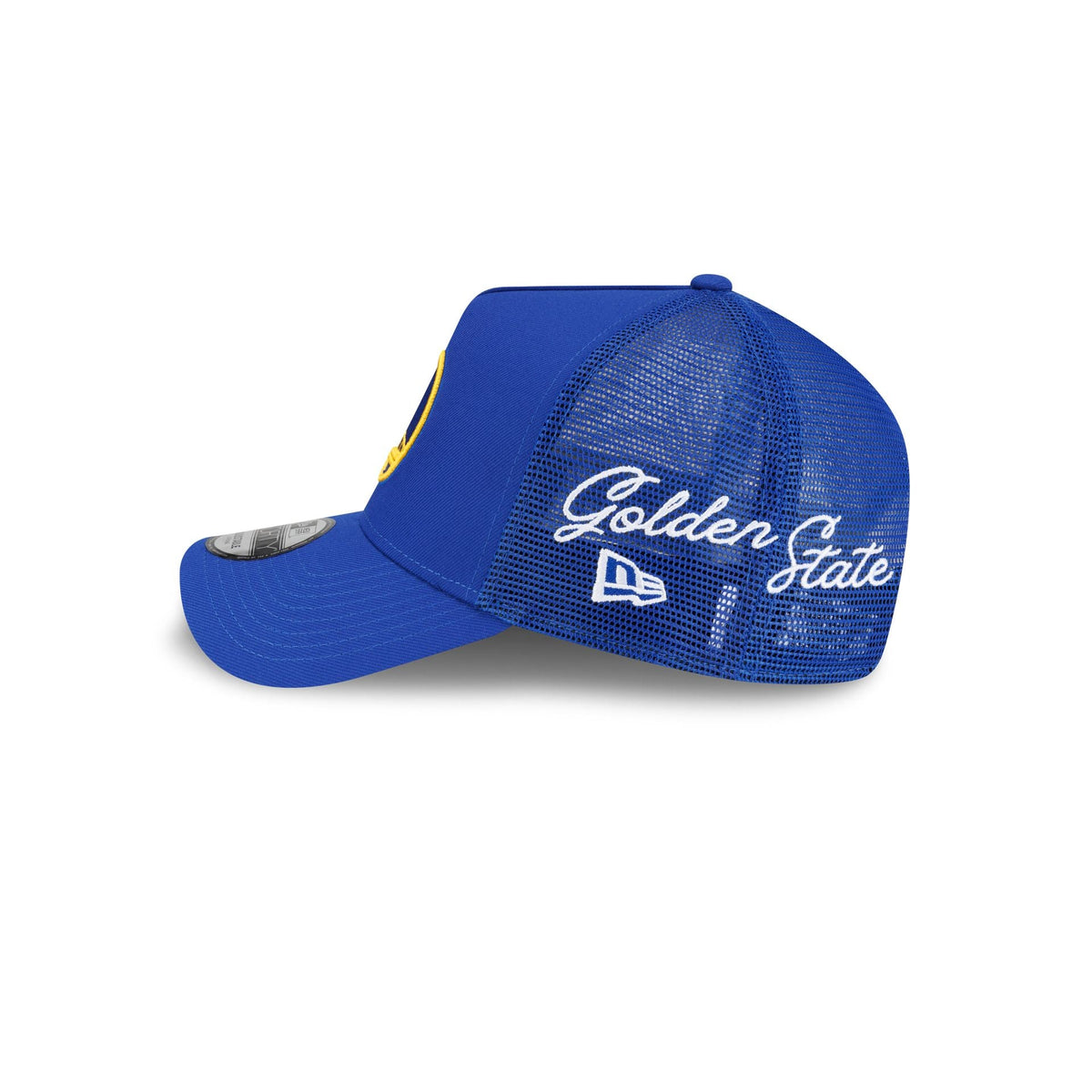 Golden State Warriors Side Script 9FORTY A-Frame Trucker Hat