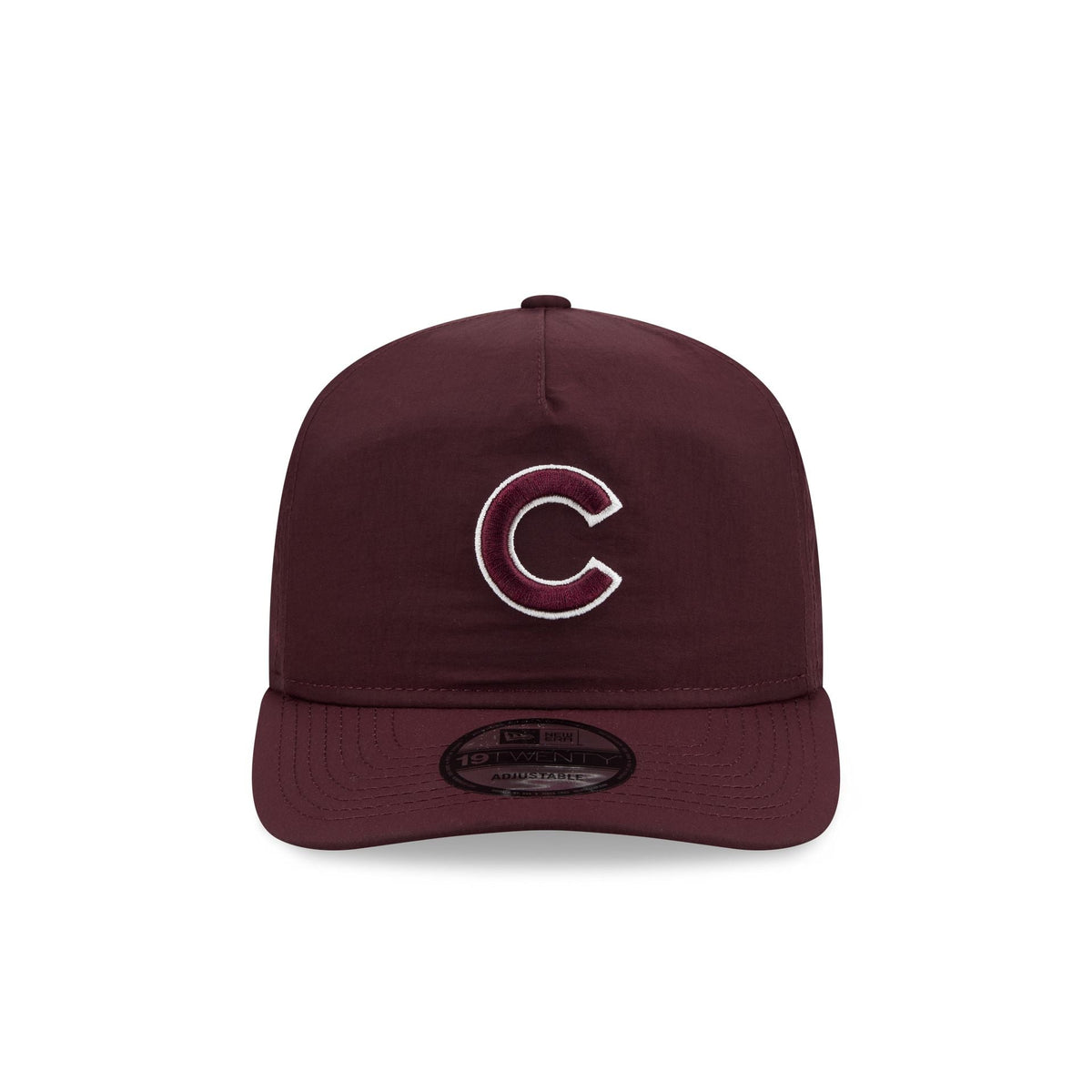 Chicago Cubs Burgundy Nylon 19TWENTY Adjustable Hat