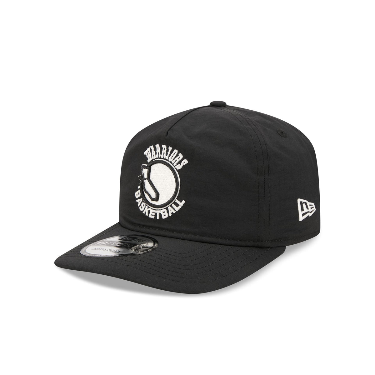 Golden State Warriors Black Nylon 19TWENTY Adjustable Hat