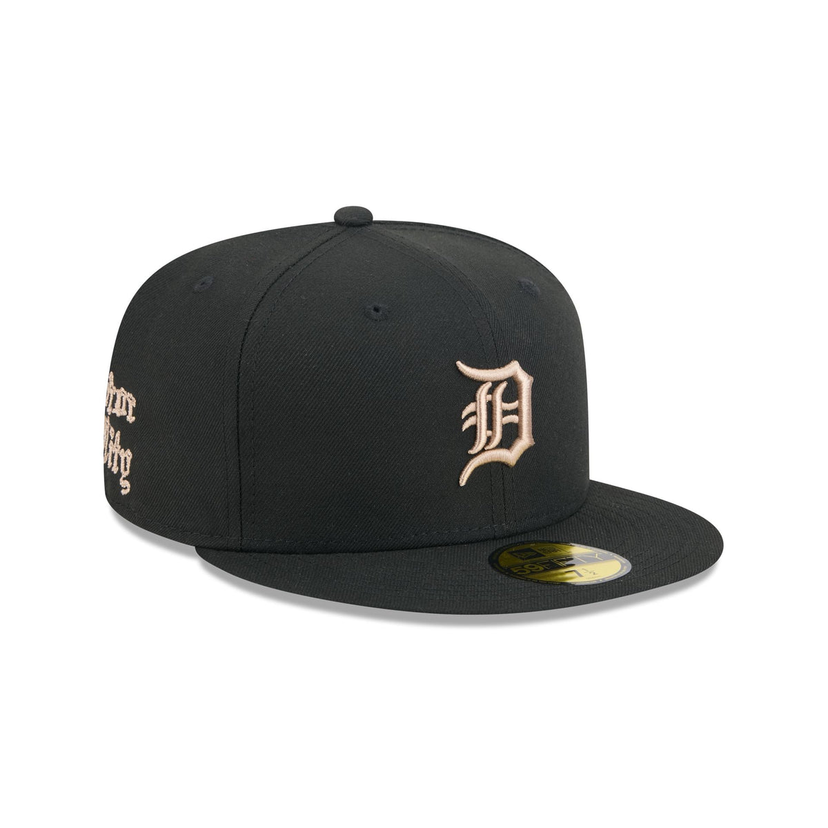 Detroit Tigers Gothic Lettering 59FIFTY Fitted Hat