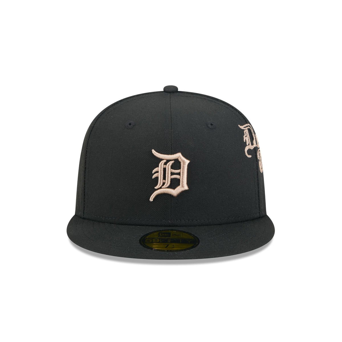 Detroit Tigers Gothic Lettering 59FIFTY Fitted Hat