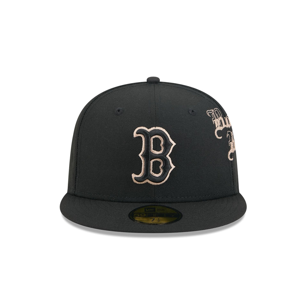 Boston Red Sox Gothic Lettering 59FIFTY Fitted Hat