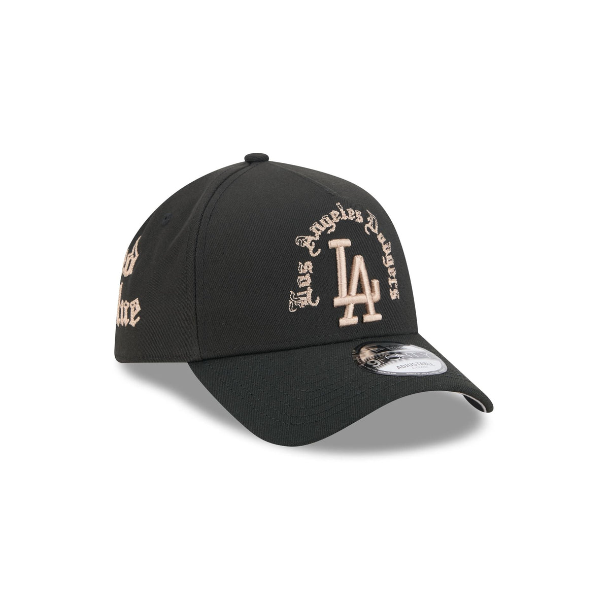 Los Angeles Dodgers Gothic Lettering 9FORTY A-Frame Snapback Hat