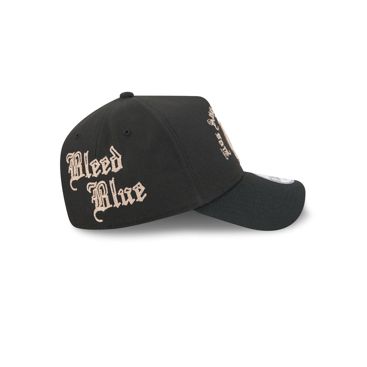 Los Angeles Dodgers Gothic Lettering 9FORTY A-Frame Snapback Hat