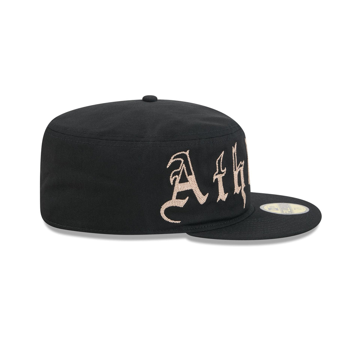 Athletics Gothic Lettering Pillbox Hat