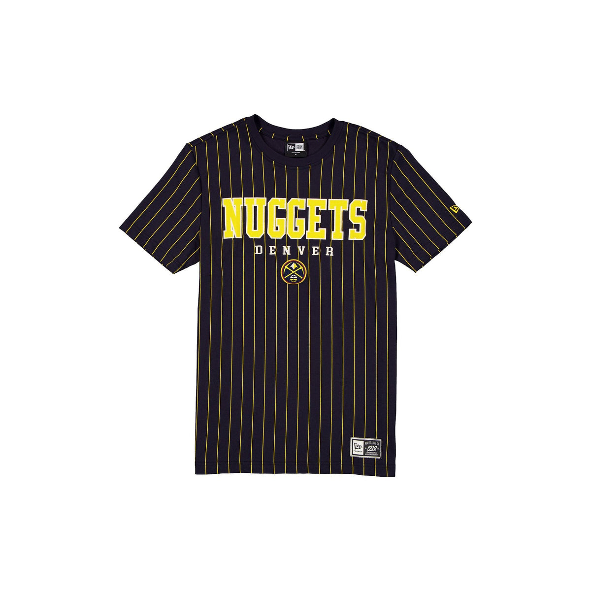 Denver Nuggets Throwback Pinstripe Varsity T-Shirt