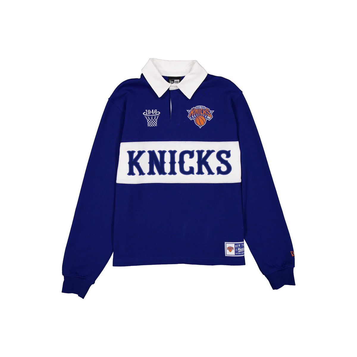New York Knicks Long-Sleeve Rugby T-Shirt