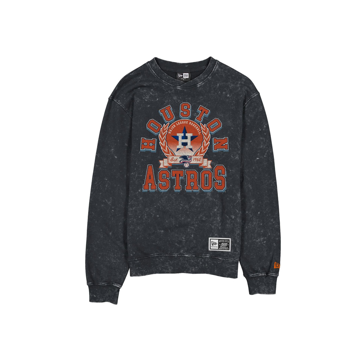 Houston Astros Throwback Laurel Crewneck